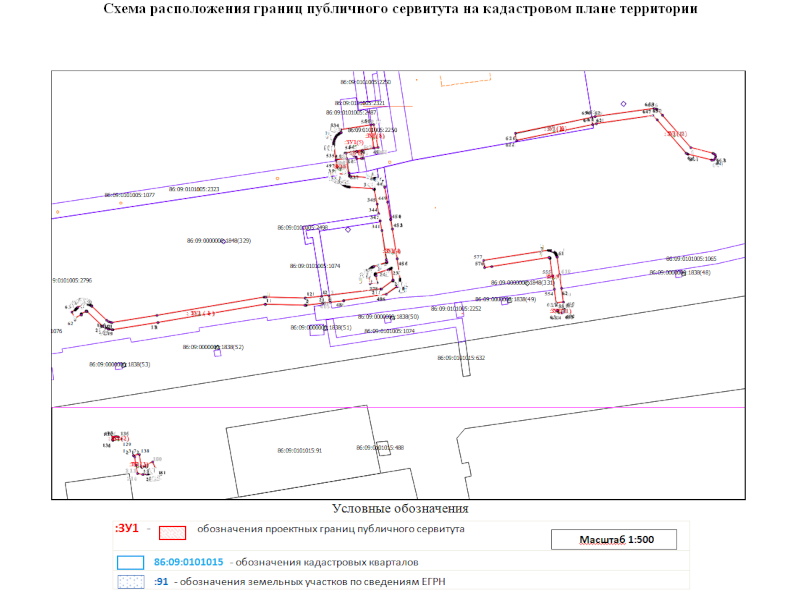 Сообщение о возможном установлении публичного сервитута от 23.01.2023.